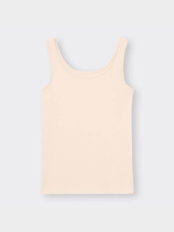スタイルオーガニックコットンリブタンクトップ