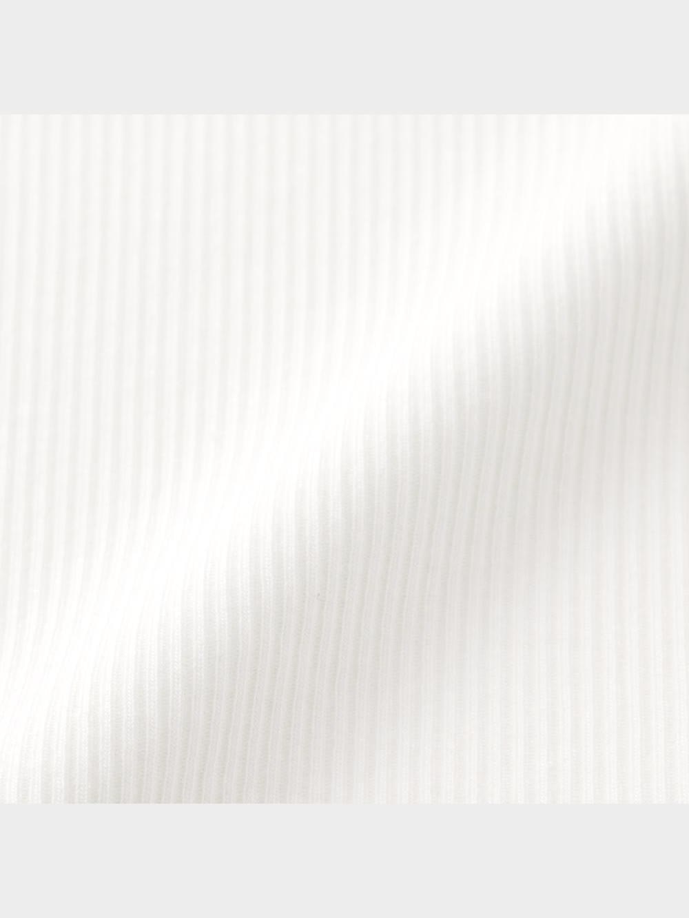 GU公式 | スタイルオーガニックコットンリブレースVネックタンクトップ