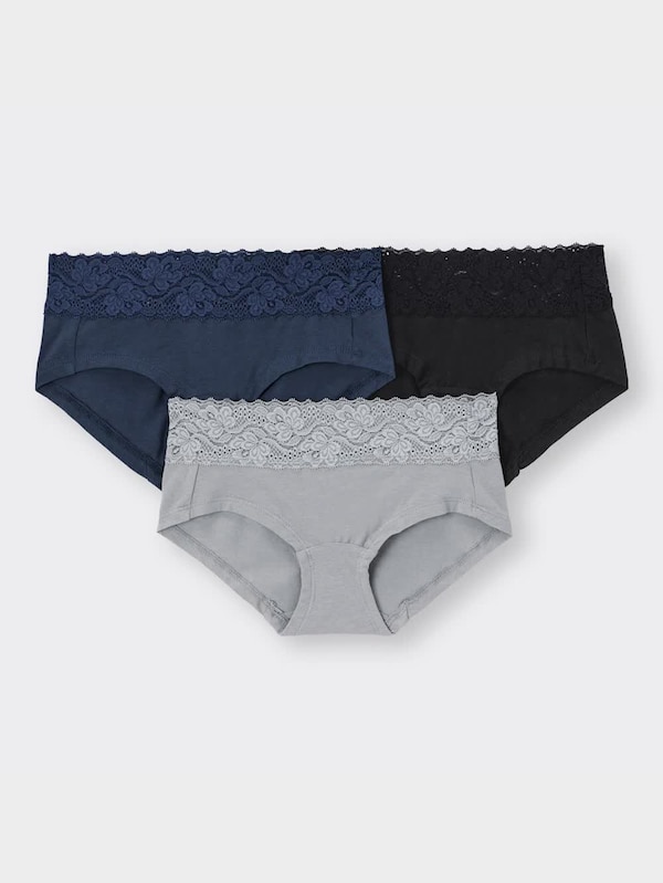 ローライズショーツ3P