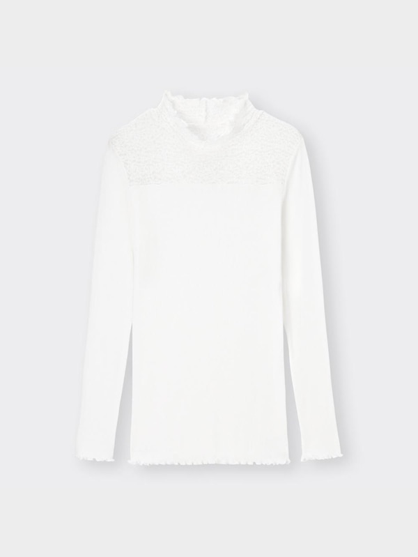 スタイルヒートリブレースハイネックT(長袖)