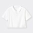 クロップドポロシャツ(半袖)OSB+EC-OFF WHITE