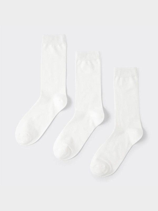 クルーソックス3P