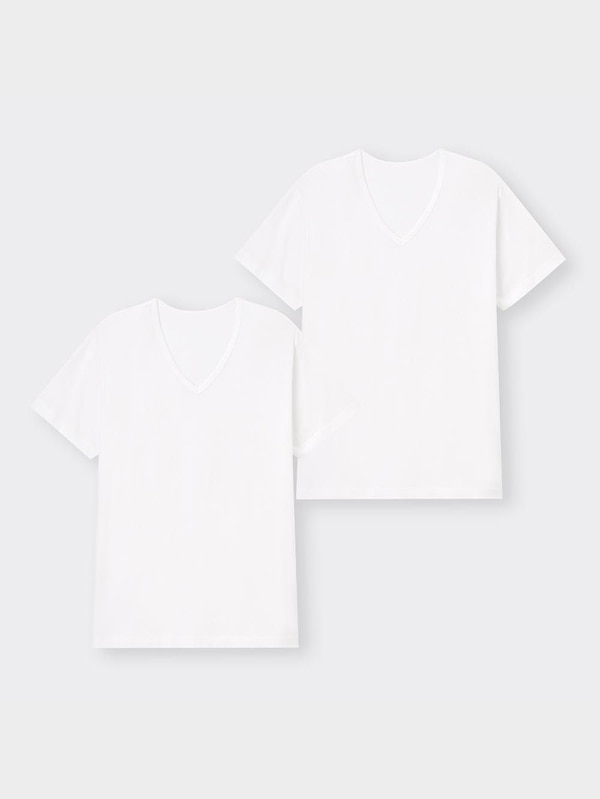 インナーVネックT(半袖)2P