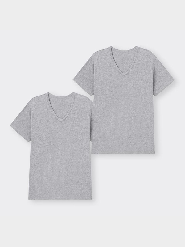 インナーVネックT(半袖)2P