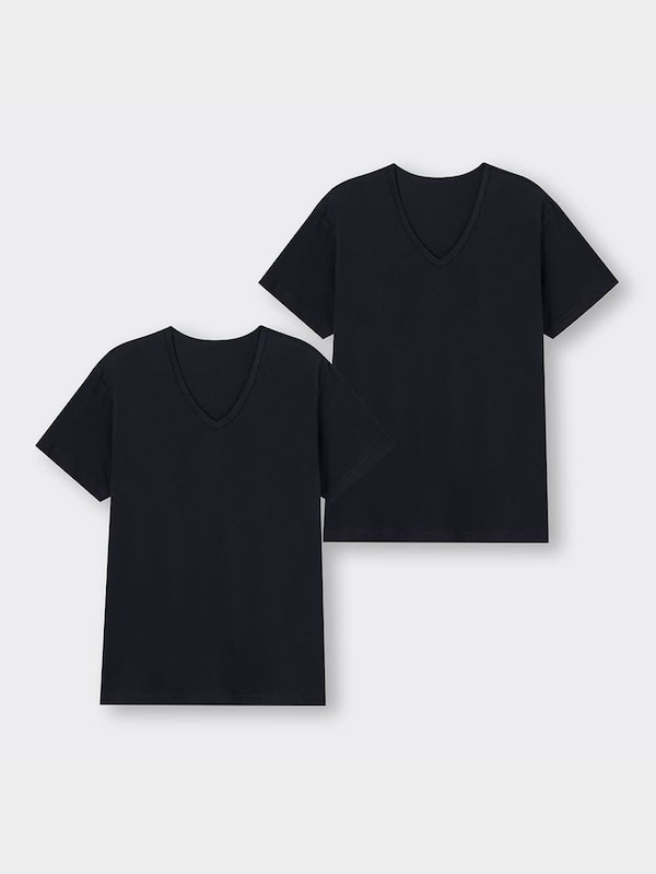 インナーVネックT(半袖)2P