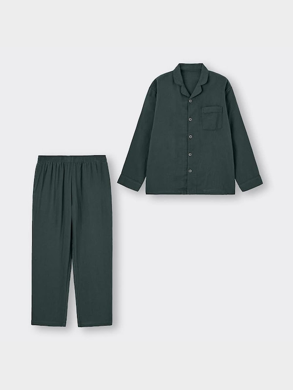 オーガニックコットンパジャマ(長袖&ロングパンツ)+X