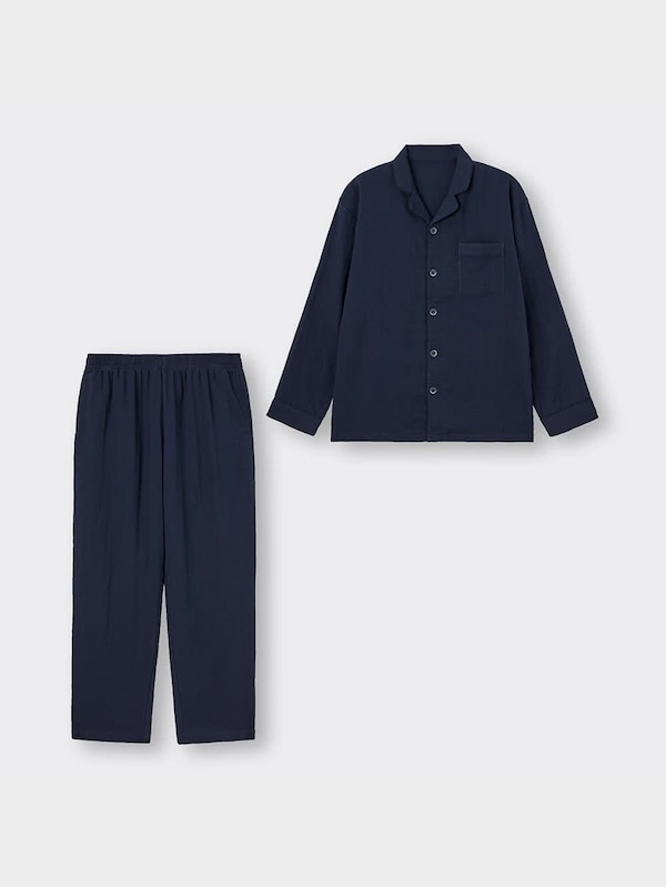 オーガニックコットンパジャマ(長袖&ロングパンツ)+X