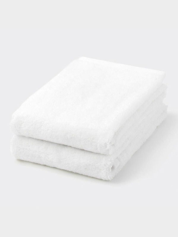 オーガニックコットンフェイスタオル2P+E