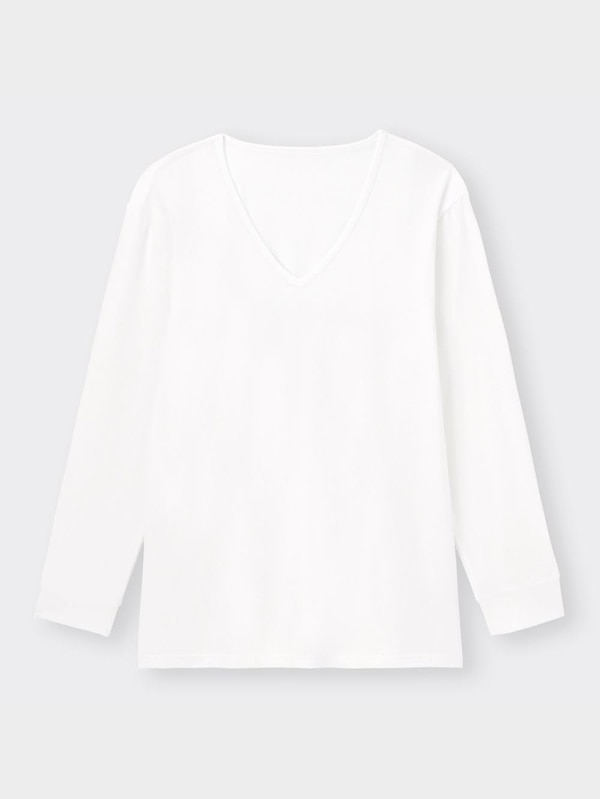 スタイルヒートエクストラVネックT(9分袖)