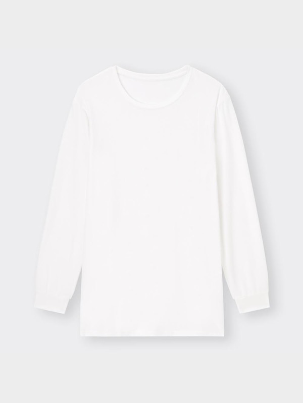 スタイルヒートクルーネックT(9分袖)