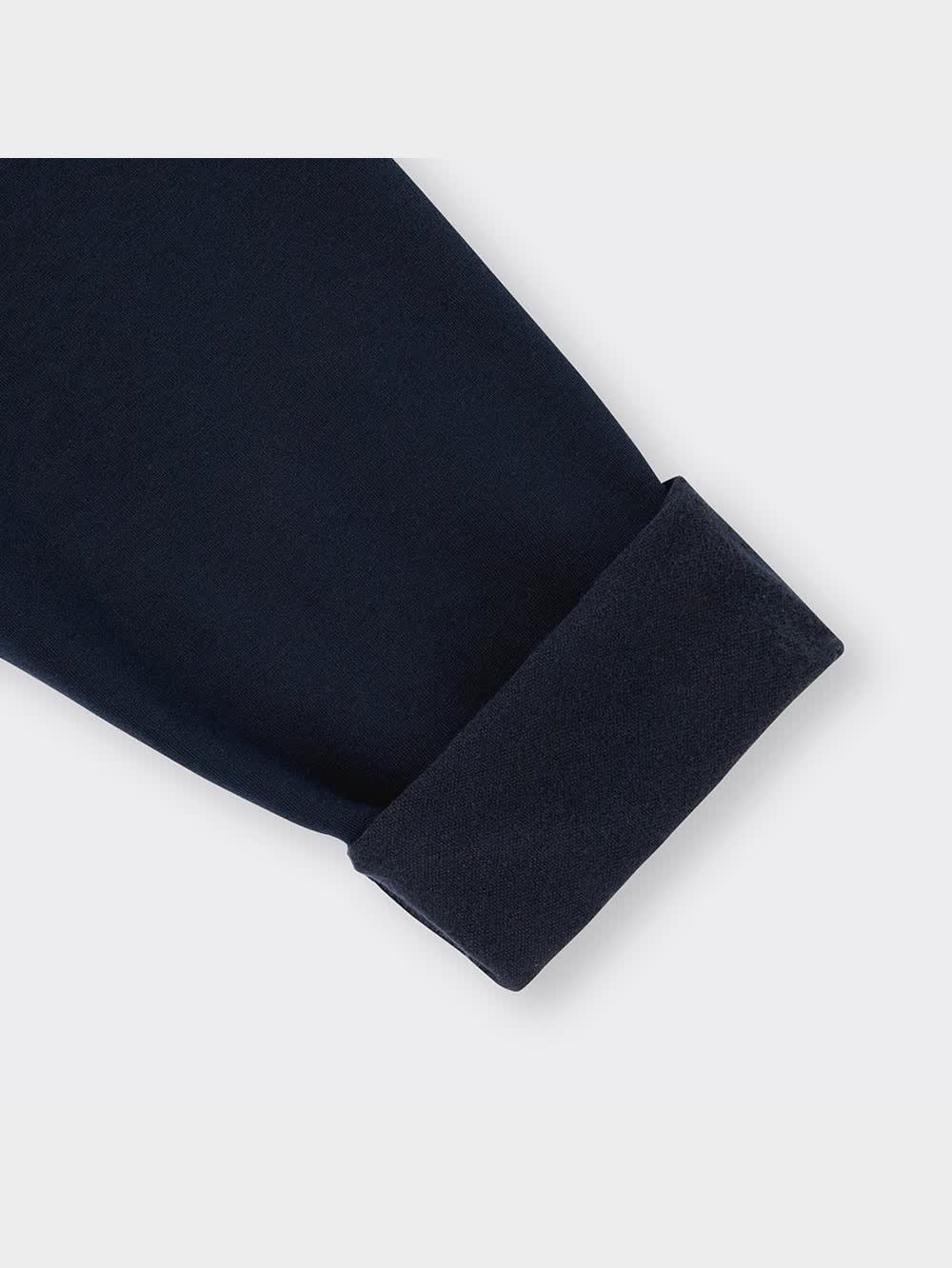 GU公式 | スタイルヒートエクストラクルーネックT(9分袖)