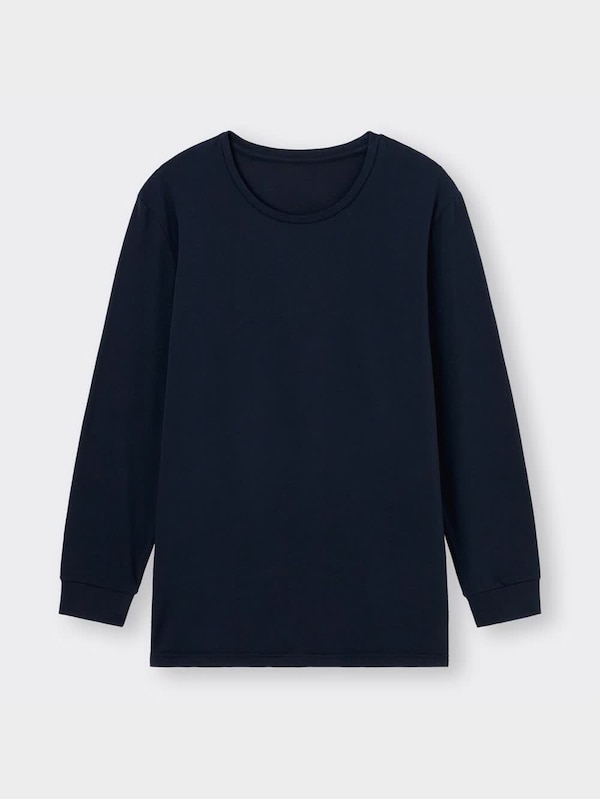 スタイ ルヒートエクストラクルーネックT(9分袖)