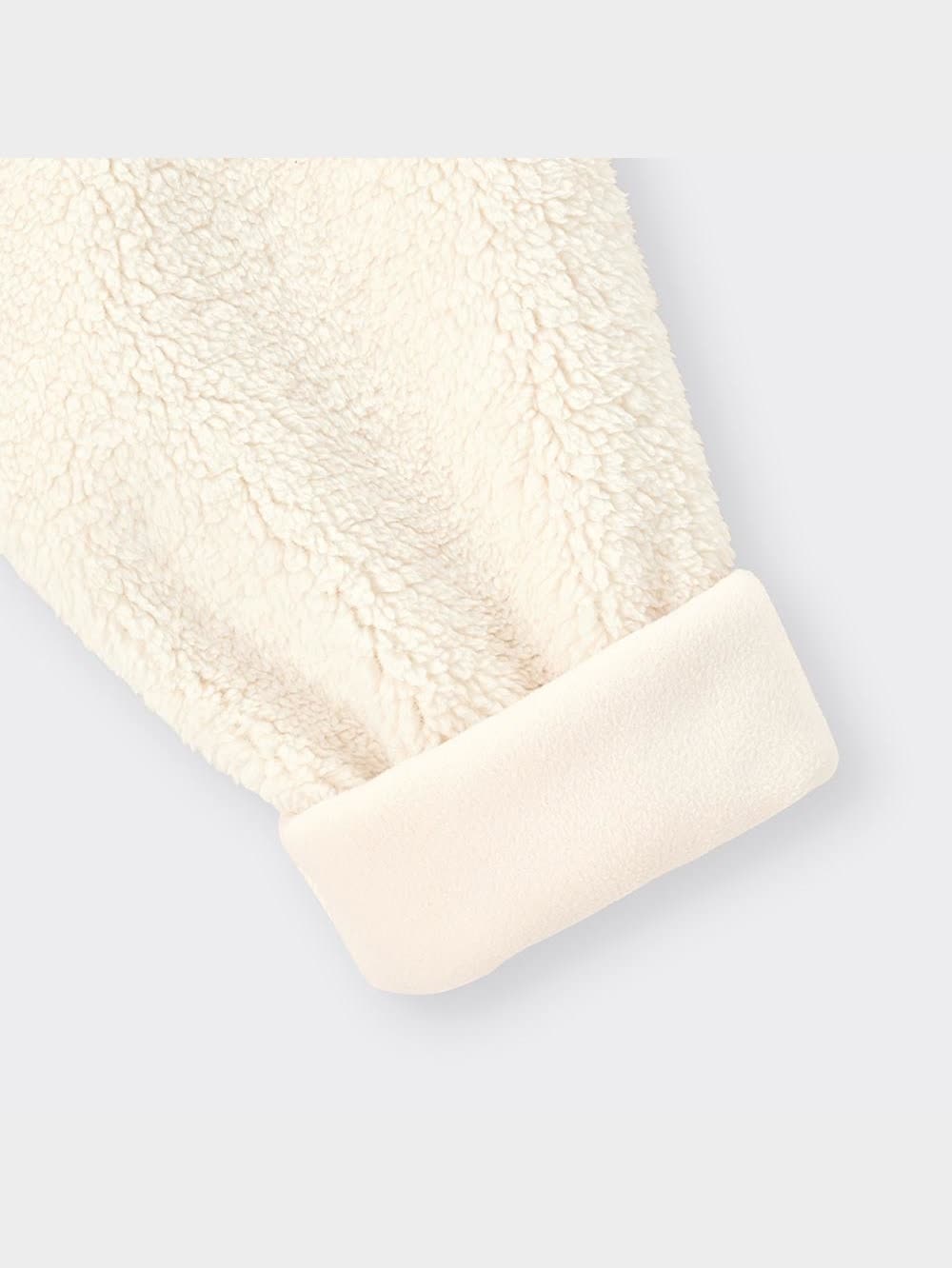 GU公式 | ボアハーフジップラウンジセット(長袖&ロングパンツ)