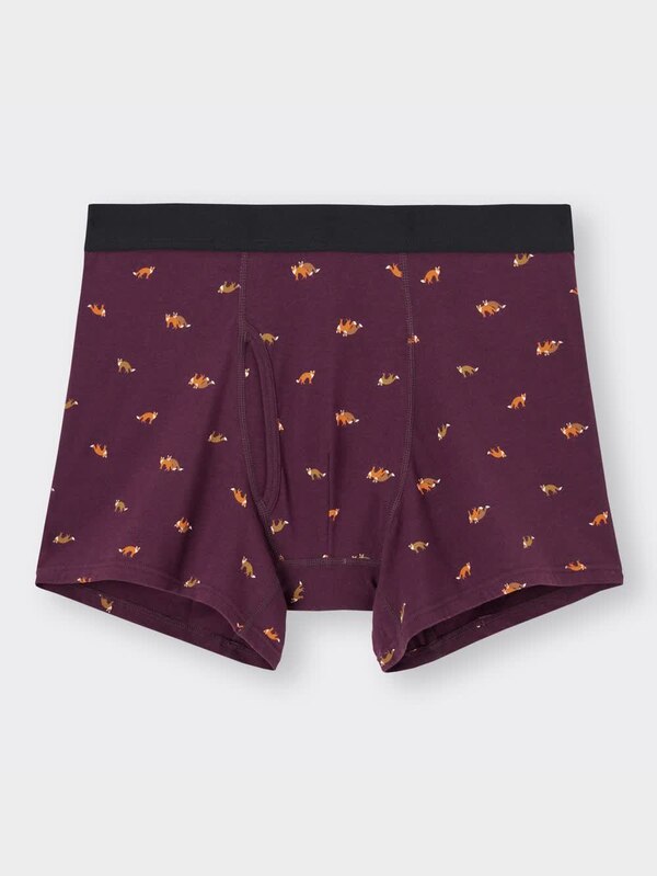 ボクサーパンツ(レギュラーライズ)(キツネ)