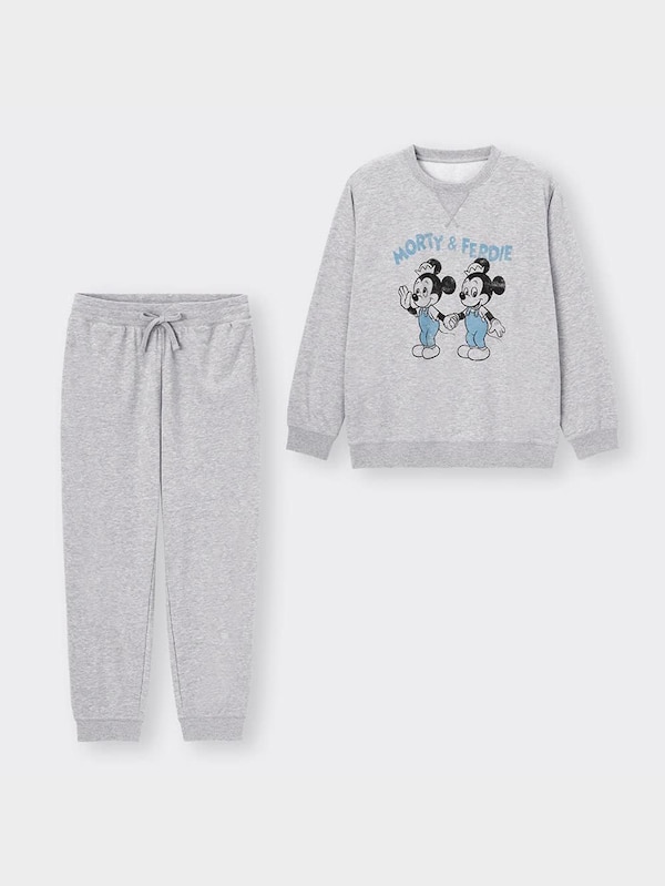 ソフトスウェットセット(長袖&ロングパンツ) Disney