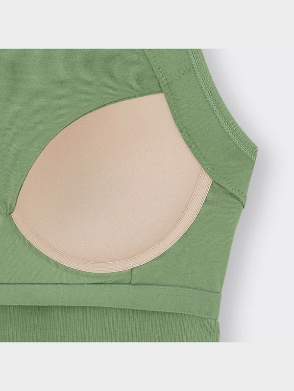 ブラフィールクロップドアメリカンスリーブタンクトップ