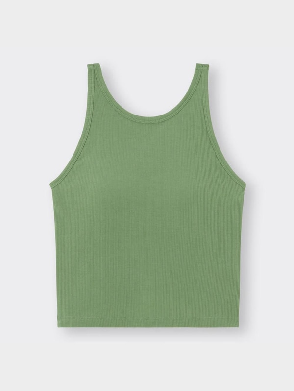 ブラフィールクロップドアメリカンスリーブタンクトップ