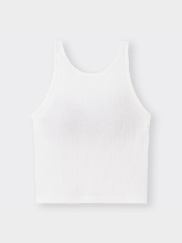 ブラフィールクロップドアメリカンスリーブタンクトップ