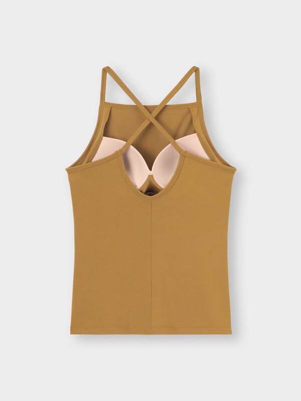 ブラフィールバッククロスアメリカンスリーブキャミソール+E