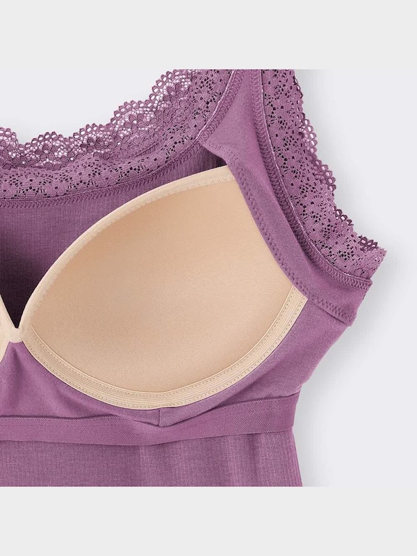 ブラフィールリブレースタンクトップ