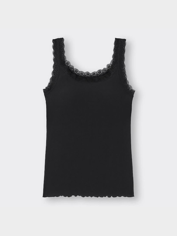 ブラフィールリブレースタンクトップ