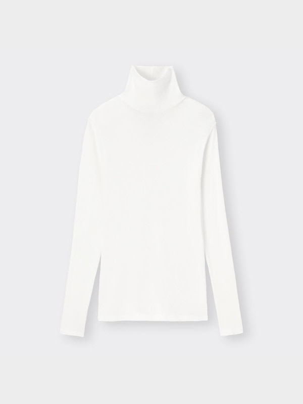 スタイルヒートリブタートルネックT(長袖)