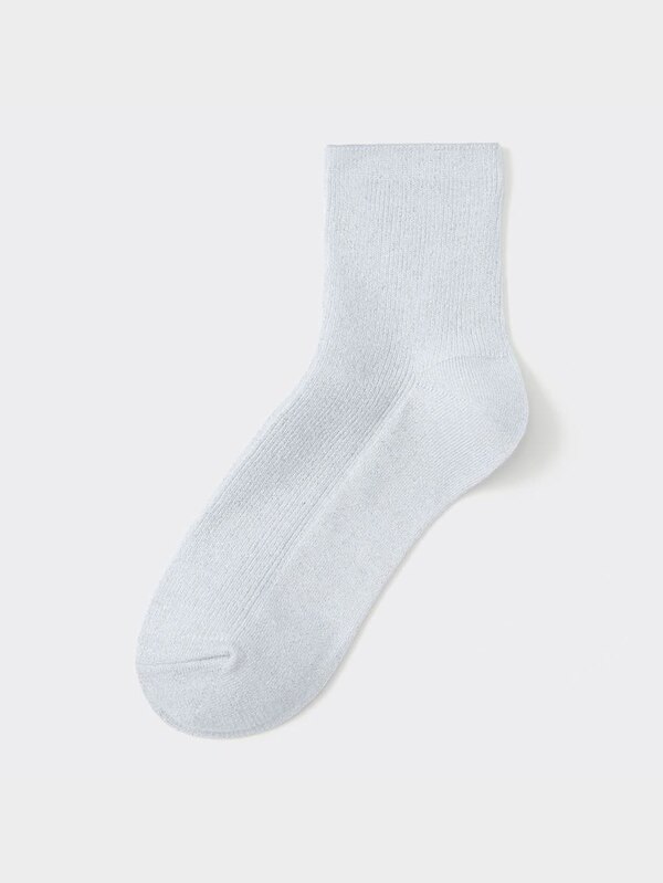 ラメアンクルソックス