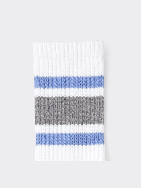 リブパイルラインソックス