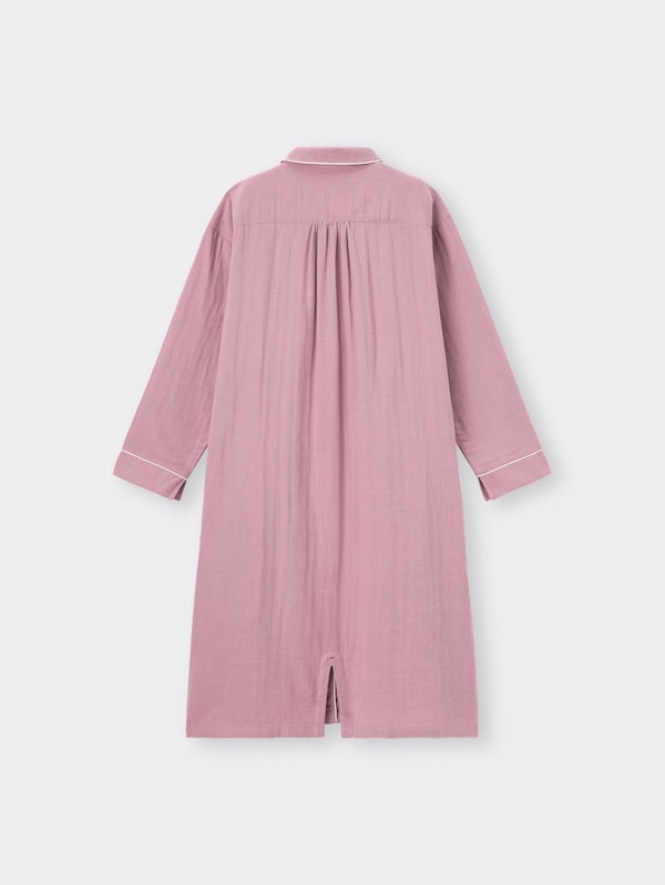 オーガニックコットンパジャマワンピース(長袖)+X