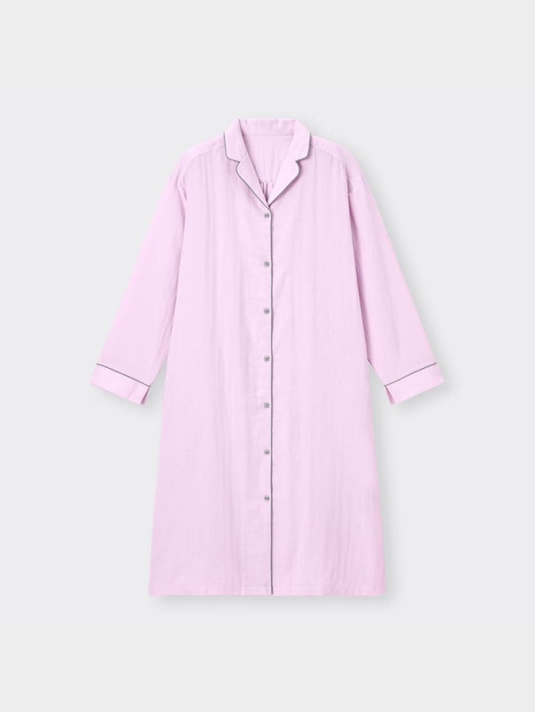 オーガニックコットンパジャマワンピース(長袖)+X