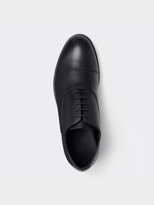 リアルレザーストレートチップシューズ+E