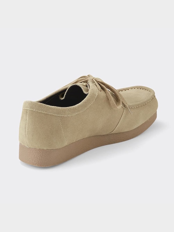 リアルレザーモカシンシューズ