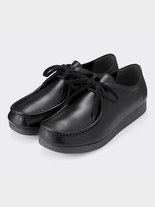 リアルレザーモカシンシューズ