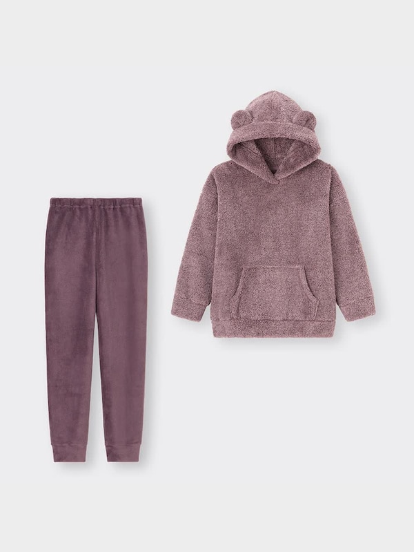 マシュマロフィールラウンジセット(ベア)(長袖&ロングパンツ)