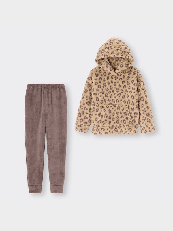 マシュマロフィールセット(長袖&ロングパンツ)(レオパード)