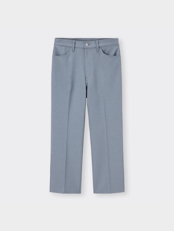 センタープレスストレートパンツNT+E