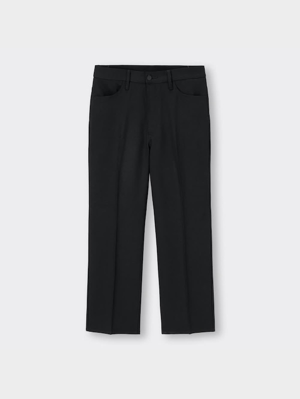 センタープレスストレートパンツNT+E