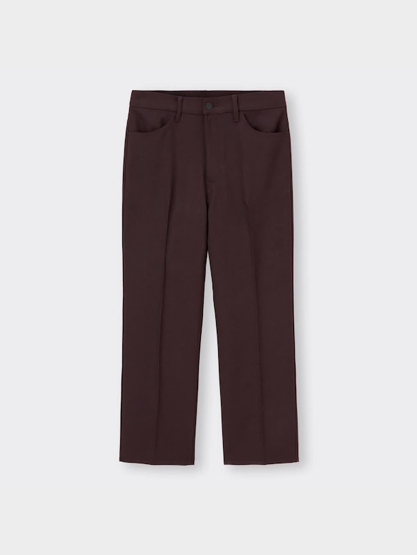 センタープレスストレートパンツNT+E