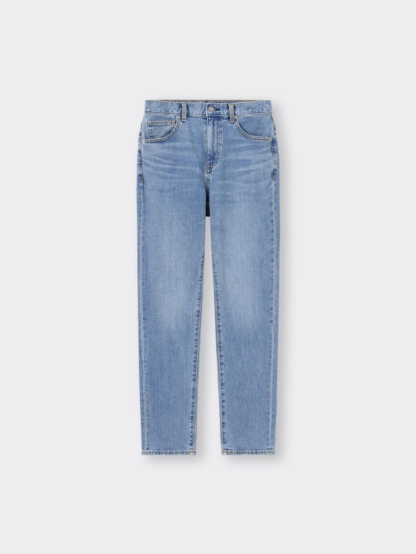 スリムテーパードアンクルジーンズ+EC(丈長め73.0cm)