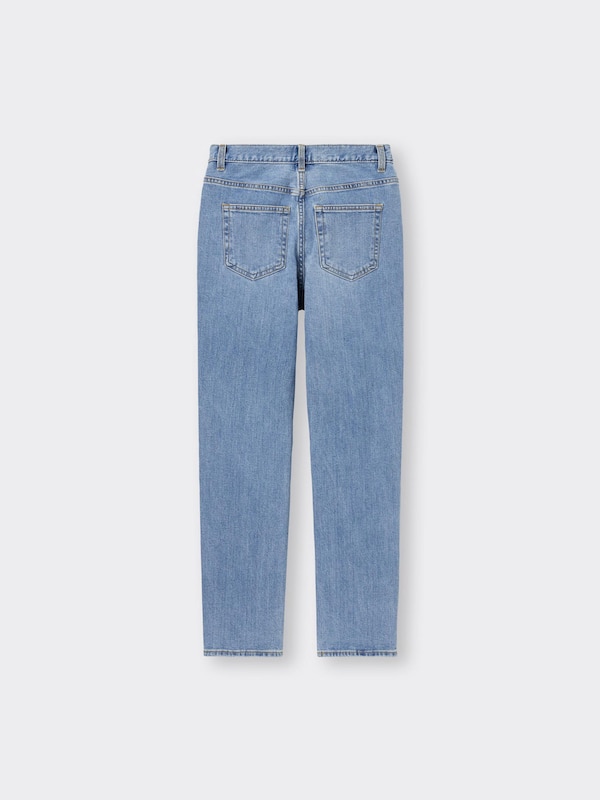 スリムテーパードアンクルジーンズ+EC(丈長め73.0cm)