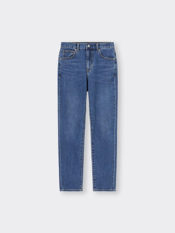 スリムテーパードアンクルジーンズ+EC(丈長め73.0cm)