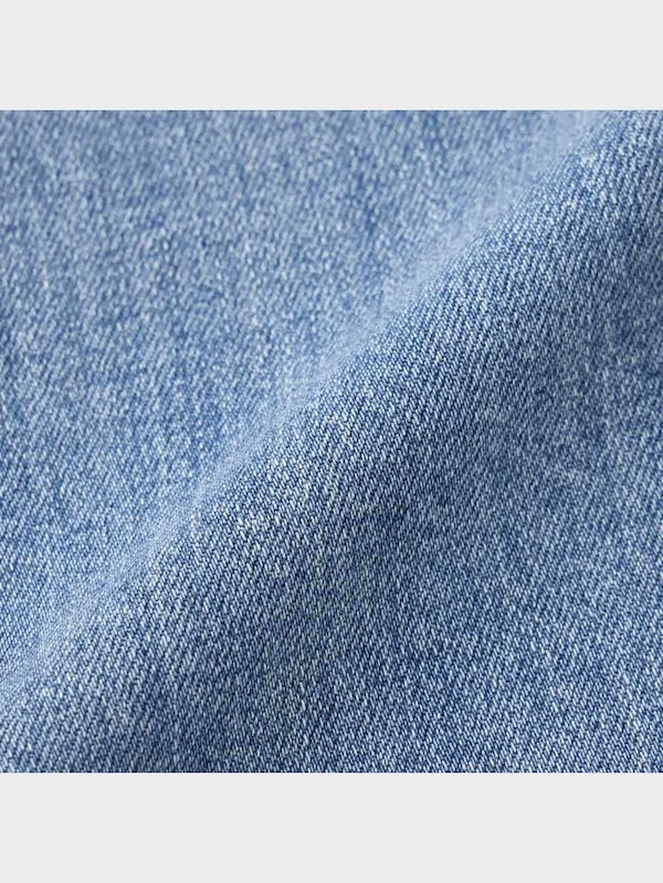 スリムテーパードアンクルジーンズ+EC(丈長め73.0cm)