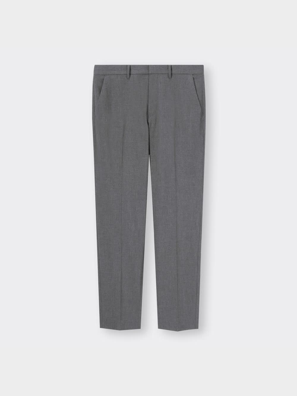 【MM】4ステッチストレートレッグトラウザーズ☆SALE中 Adjustable Fit】ウォッシャブルウールトロピカル