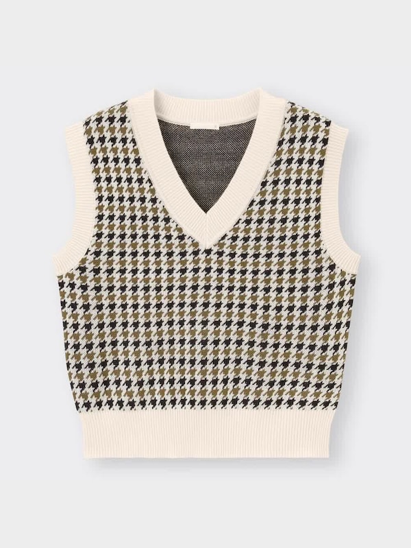 ジャカードベスト(チドリ)