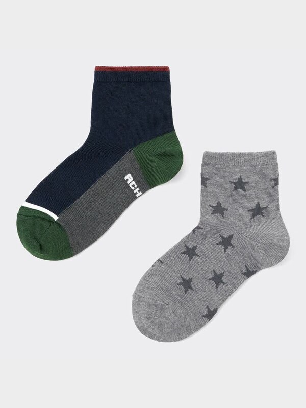 BOYSアンクルソックス2P+E