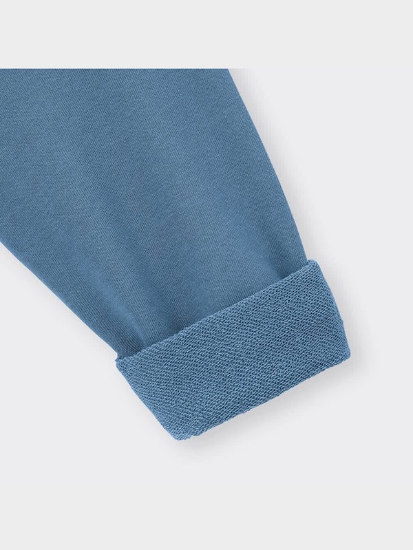 KIDS(男女兼用)ソフトスウェットラウンジセット(長袖&ロングパンツ)ポケット