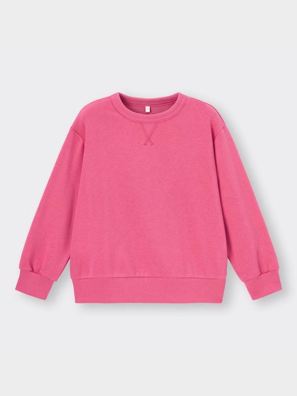 KIDS(男女兼用)クルーネックスウェットプルオーバー(長袖)