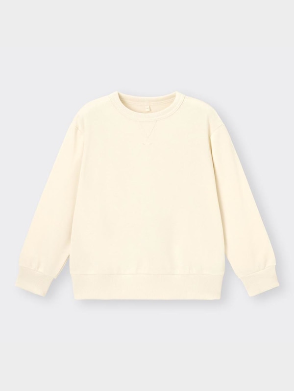 KIDS(男女兼用)クルーネックスウェットプルオーバー(長袖)