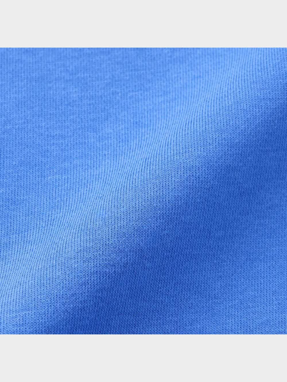 【新品】DOORS　スウェットクルーネックプルオーバー G.BLUE terroir：クルーネックショートスリーブプルオーバー（＃4250