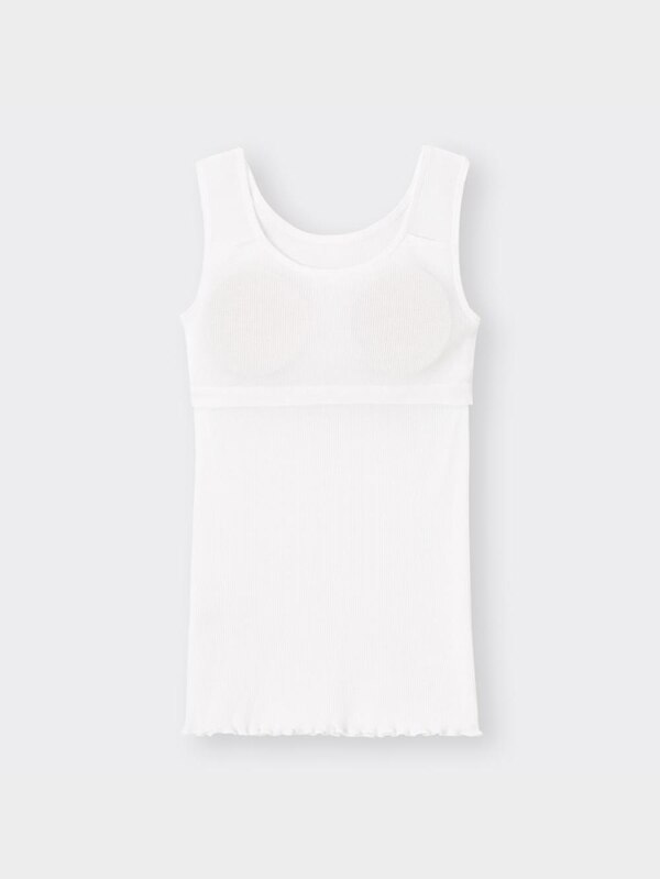 GIRLSブラフィールプチ(STEP2)リブタンクトップ+E